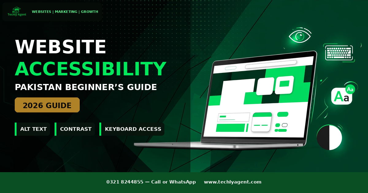 Website accessibility Pakistan 2026 beginner's guide for Pakistani businesses
