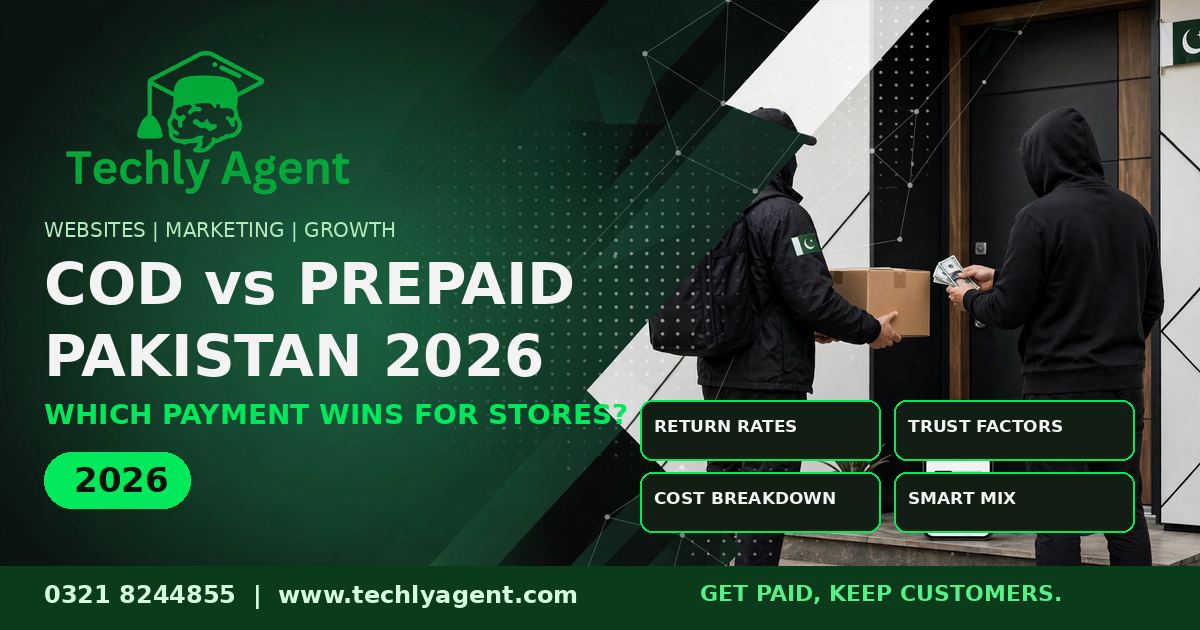 COD vs prepaid Pakistan 2026
