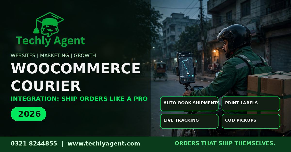 WooCommerce courier integration Pakistan 2026