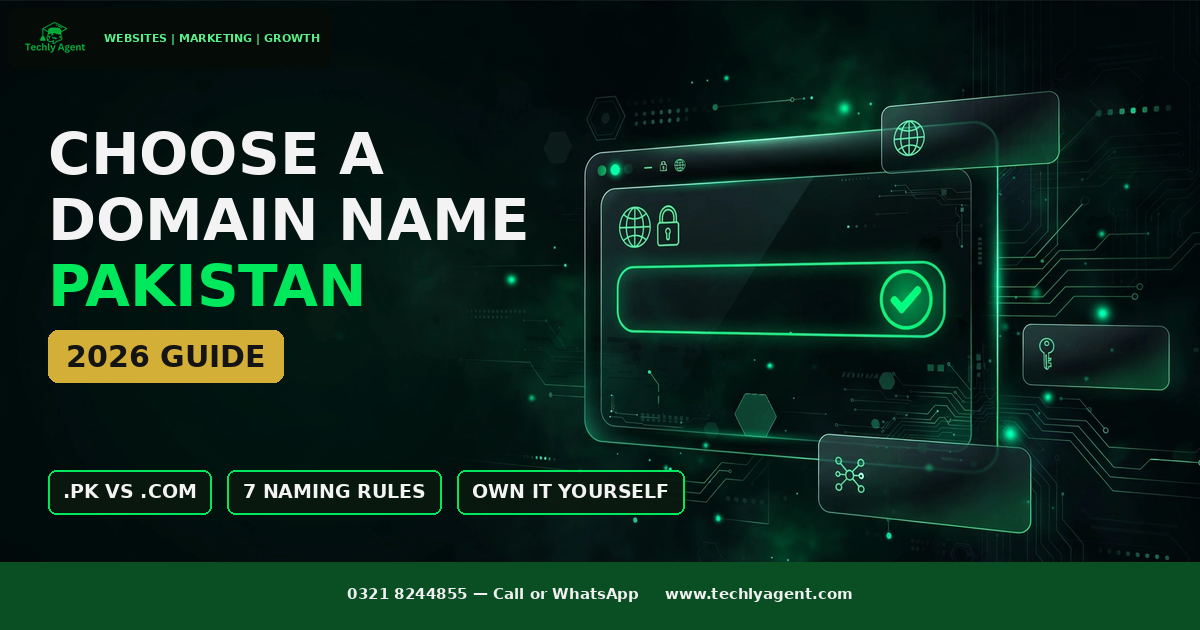Choose domain name Pakistan 2026 guide for Karachi businesses
