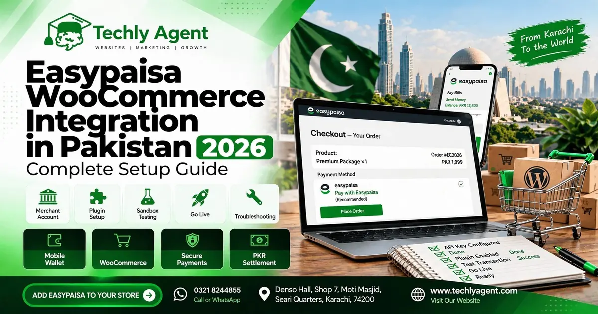 Easypaisa WooCommerce integration in Pakistan 2026