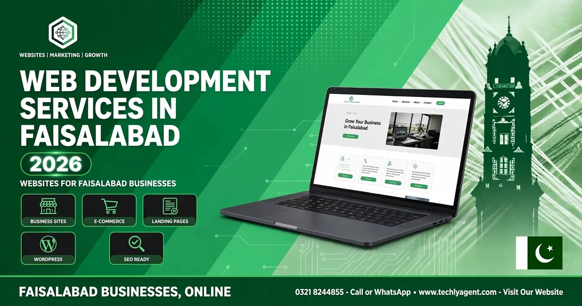 Web development services in Faisalabad 2026