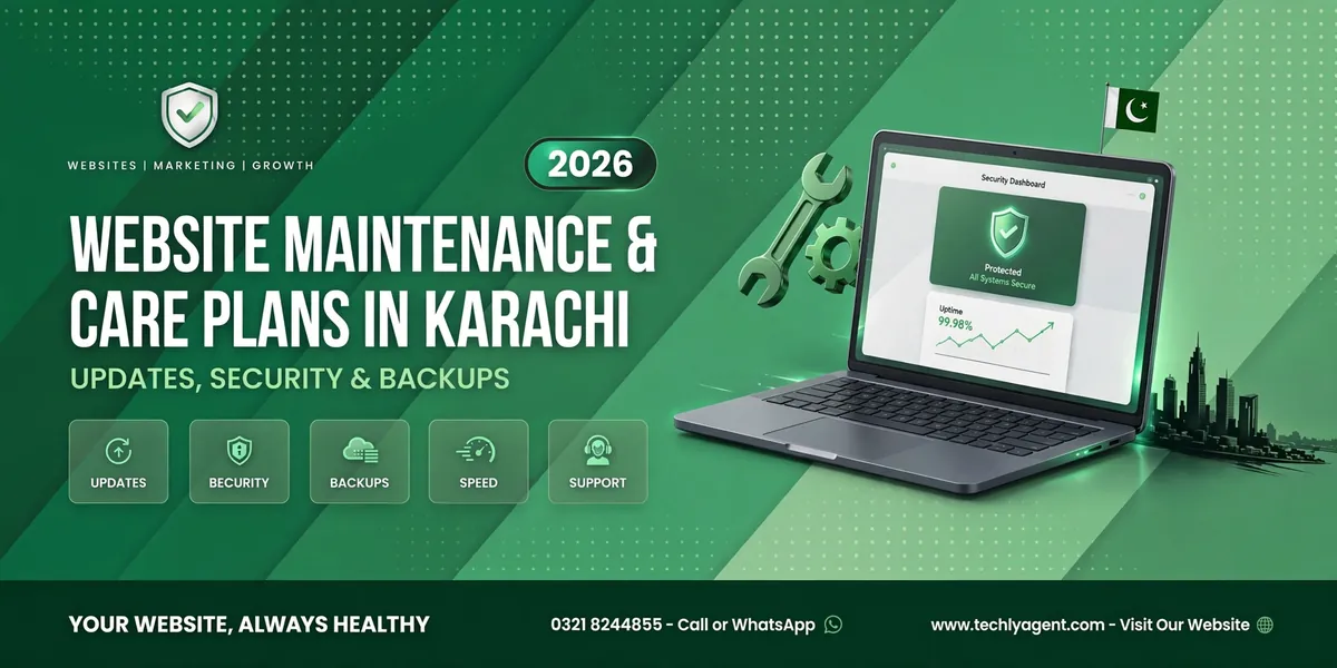 Website maintenance in Karachi 2026
