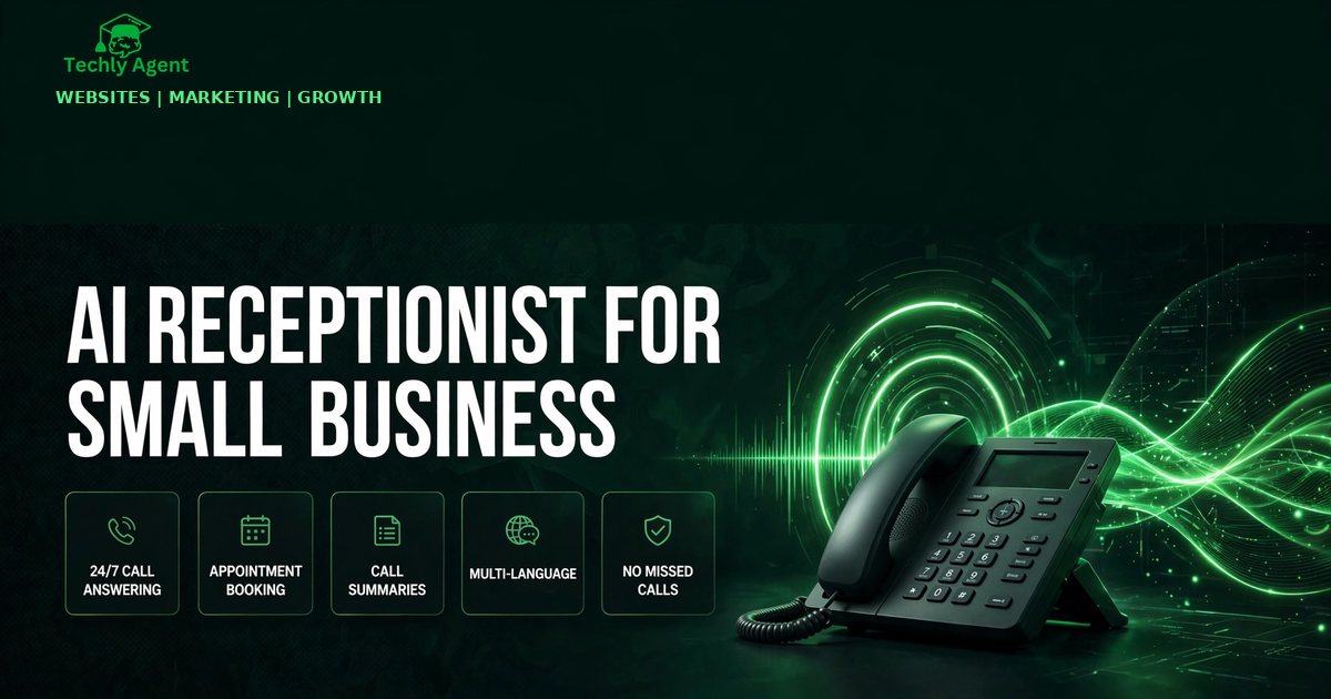 AI receptionist for small business