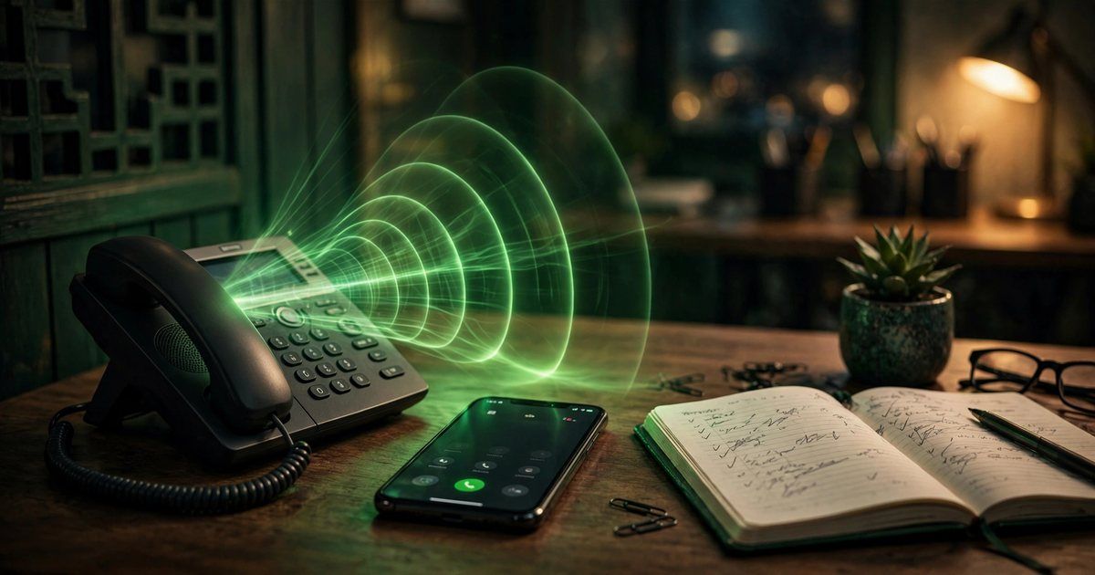 AI receptionist answering business phone calls