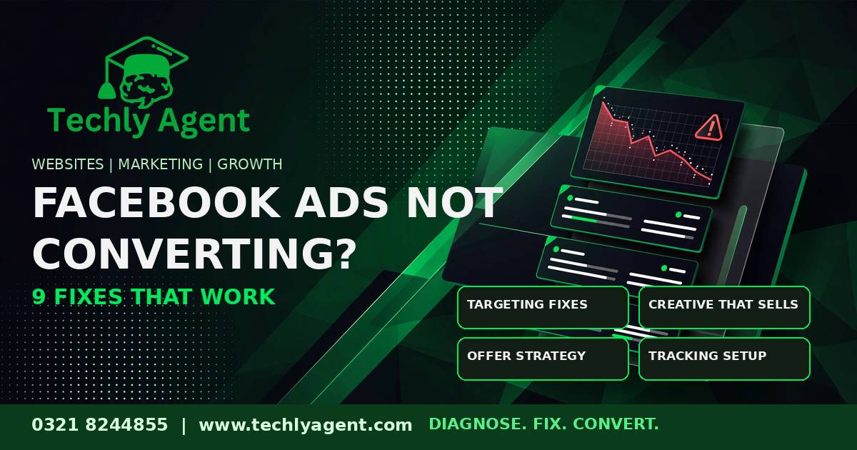 Why Facebook ads aren't converting