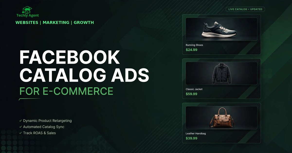 Facebook catalog sales ads for e-commerce stores