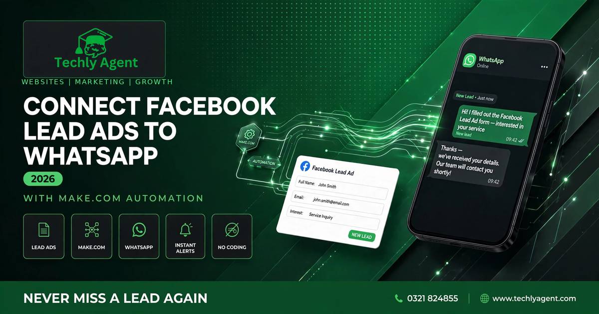 Connect Facebook Lead Ads to WhatsApp with Make.com