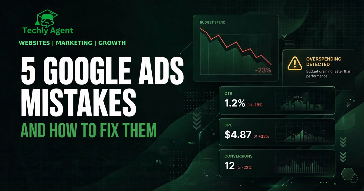 Google Ads mistakes businesses make