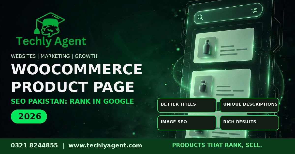 WooCommerce product SEO Pakistan 2026