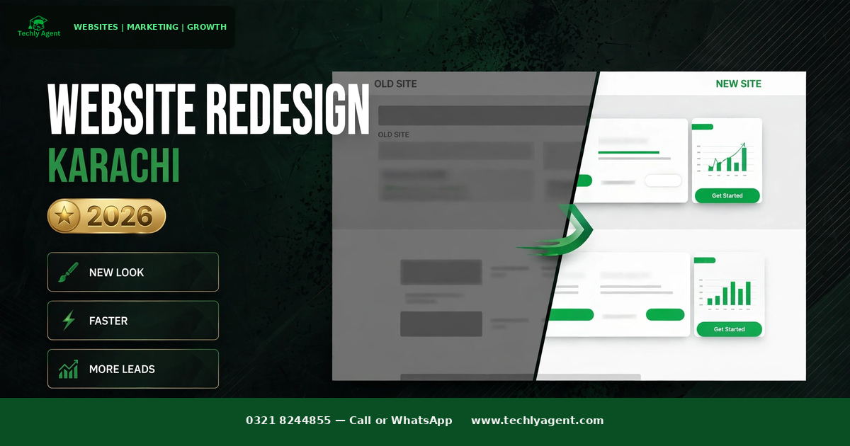 Website redesign Karachi 2026 guide for Karachi business owners