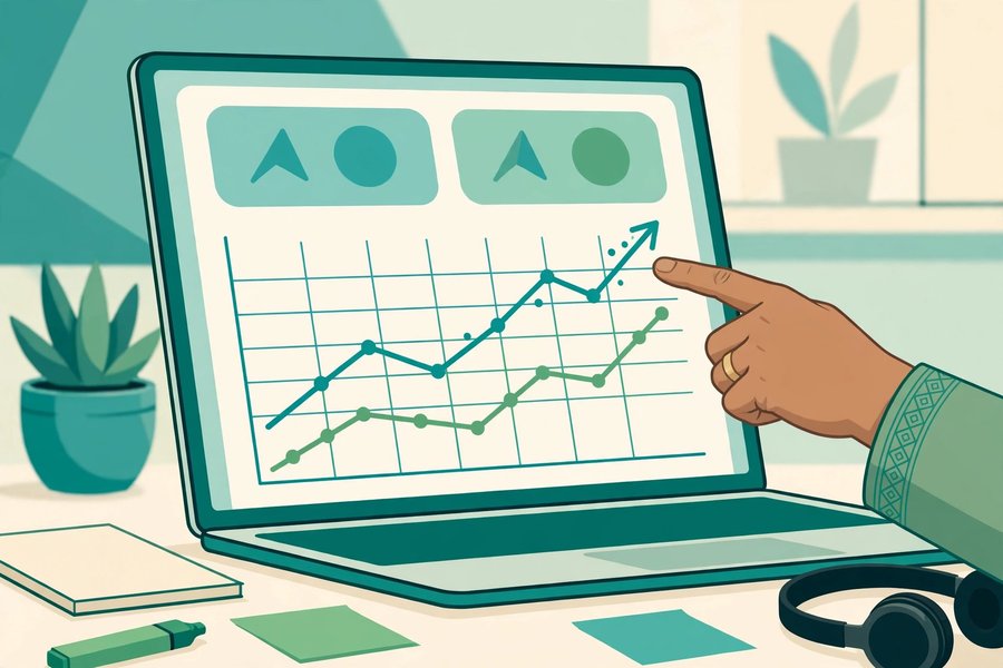 Google Search Console Pakistan dashboard for small businesses