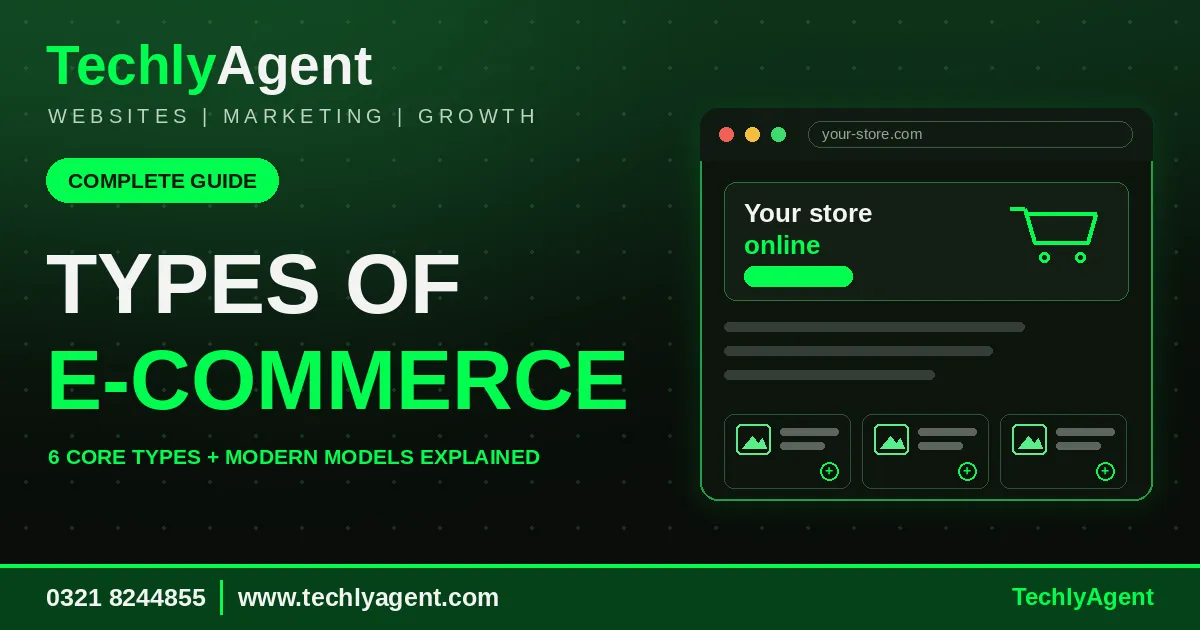 types of e-commerce