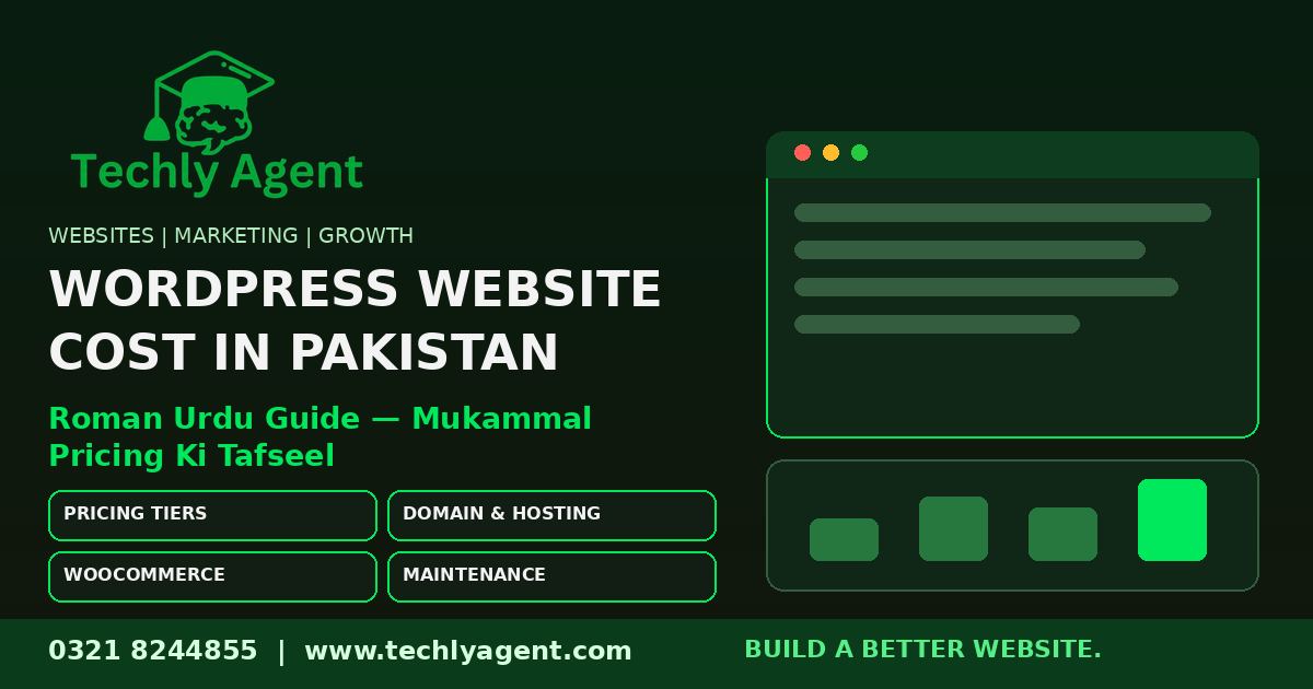WordPress website cost in Pakistan
