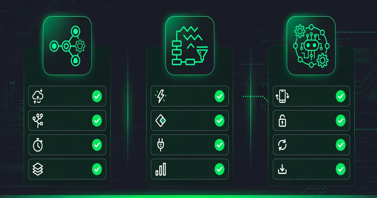 Automation tools compared as alternatives to Zapier